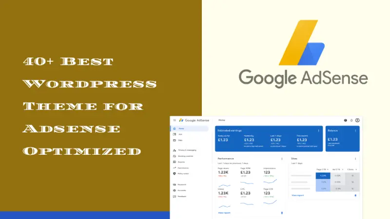 40+ Best WordPress Theme for Adsense Optimized