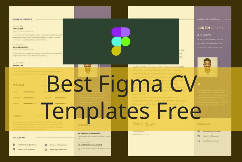 Top 30+ Best Figma CV Templates Free in 2024