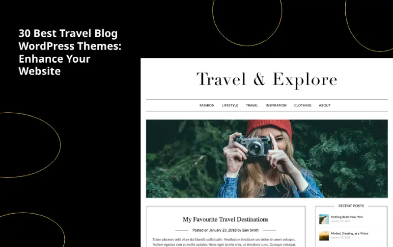 30 Best Travel Blog WordPress Themes: Enhance Your Website 