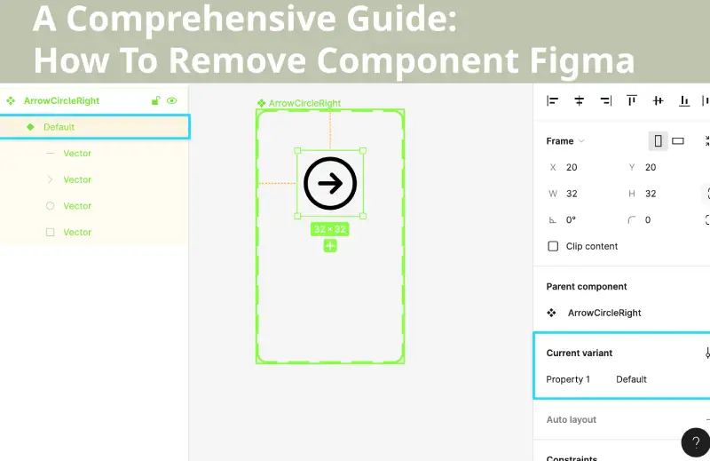 A Comprehensive Guide: How To Remove Component Figma 