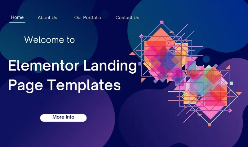 Unlocking Success with Elementor Landing Page Template