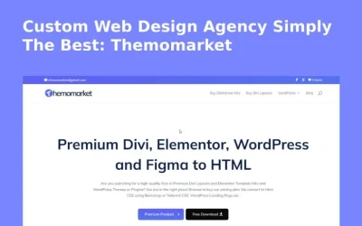 Custom Web Design Agency Simply The Best: Themomarket