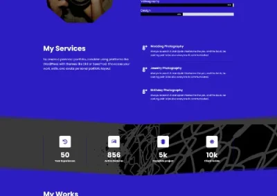 Avata Personal Resume Divi Layout