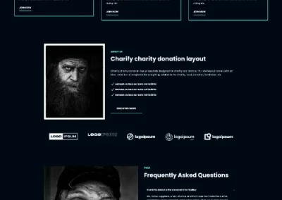 Charify Charity Donation Divi Layout