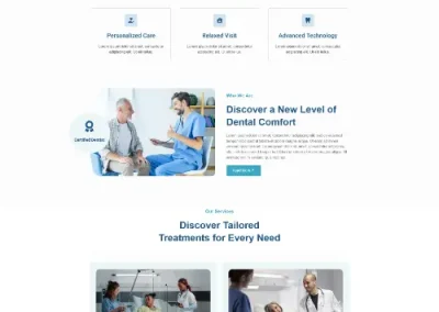 Dentalup Dentist Dental Care Elementor Template Kit