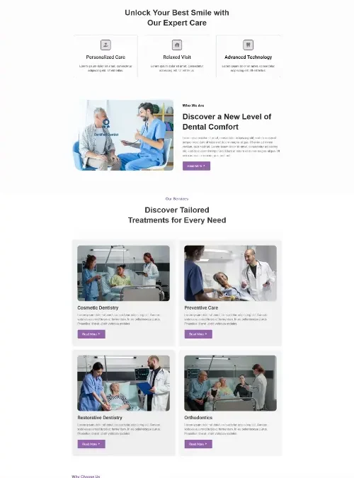 Dentalup Dentist Dental Care Elementor Template Kit