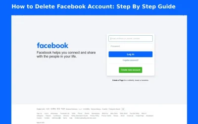 Deactivate or Delete: How to Delete Facebook Account Easy Guide